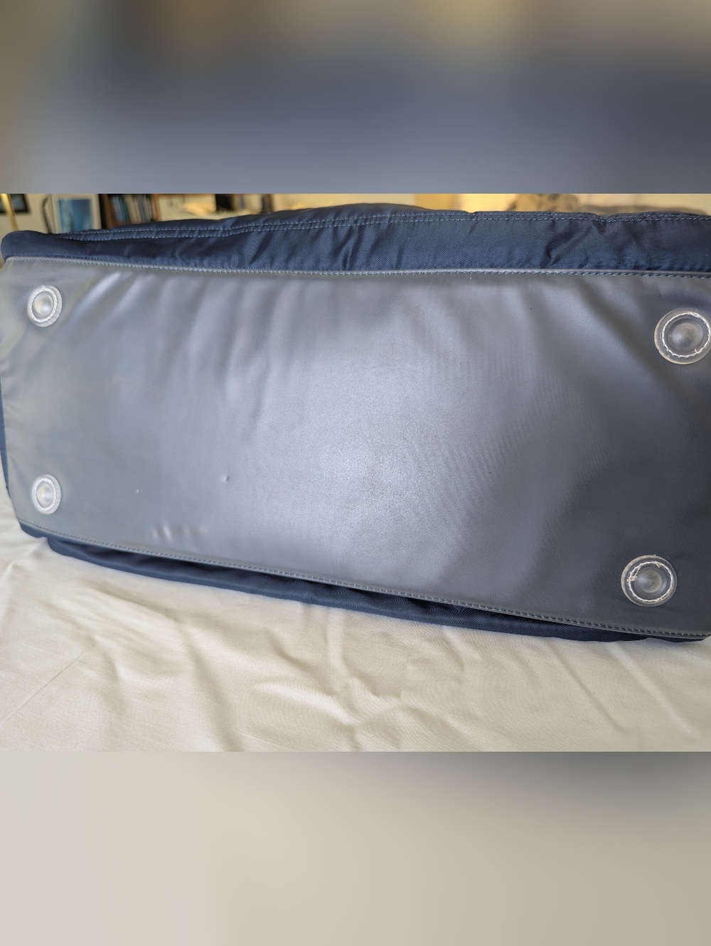 Lug Steamboat 3-in-1 Weekender Bag In Navy Blue - Picture 14 of 15